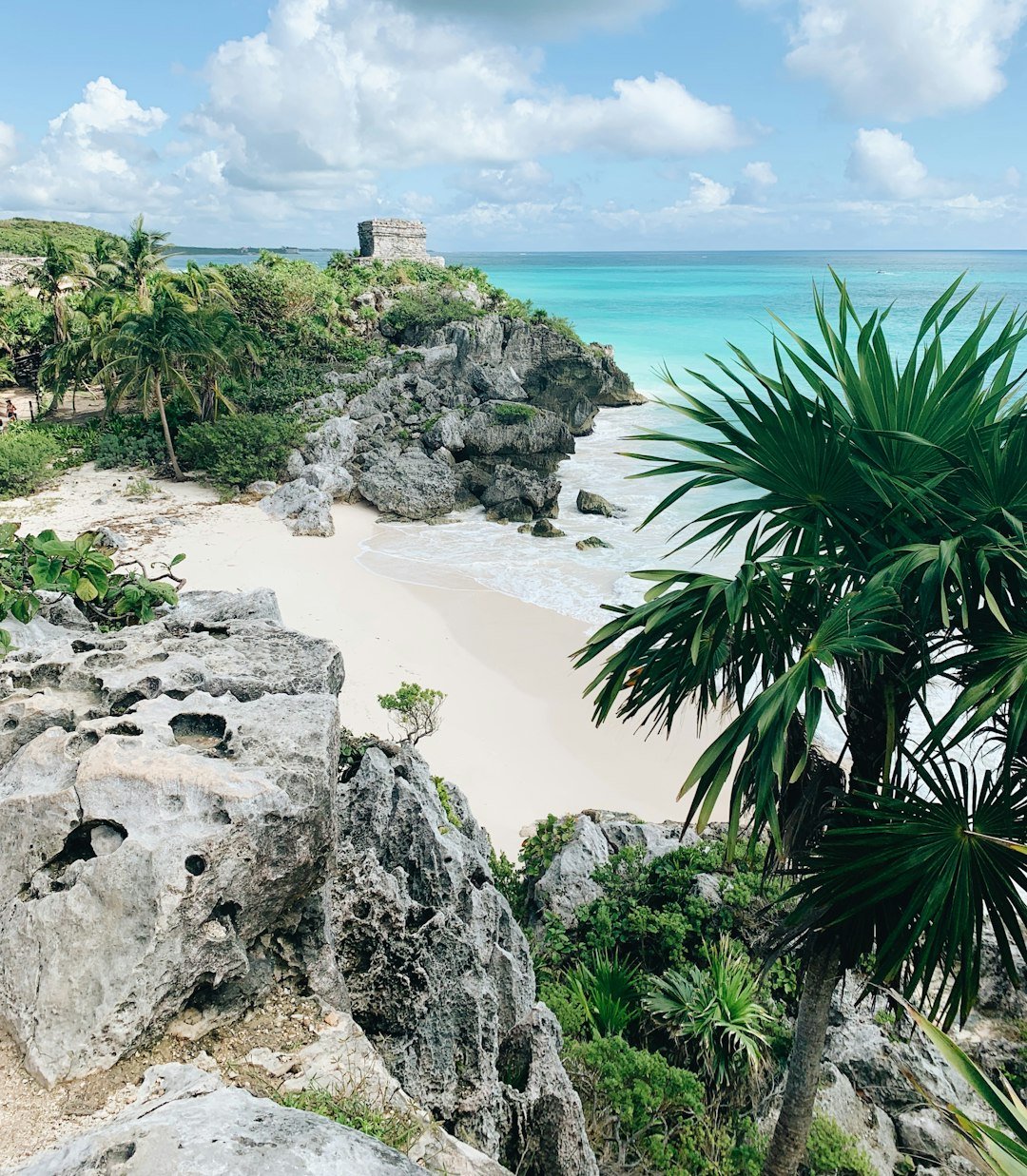Tulum coastline, Mexico