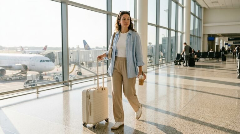 Chic Women Airport Clothing Ideas
