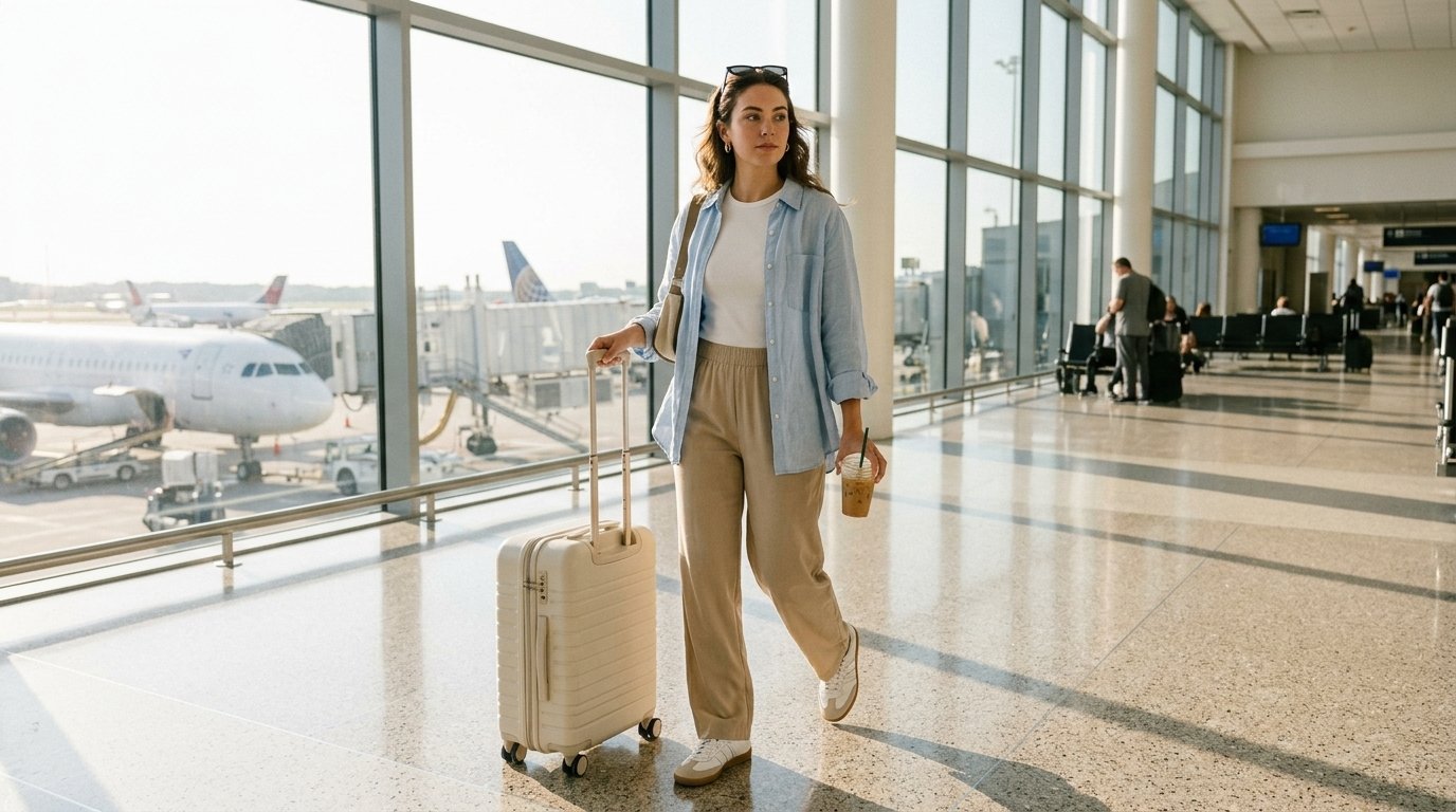 Chic Women Airport Clothing Ideas