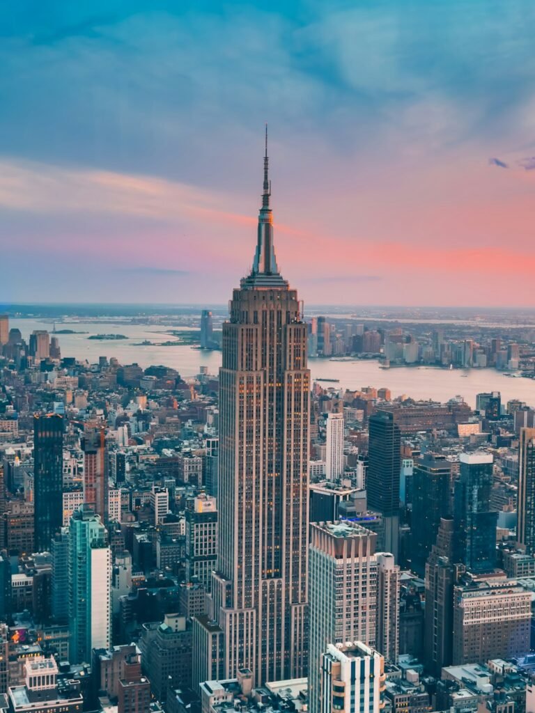 Empire State Building in New York City, United States